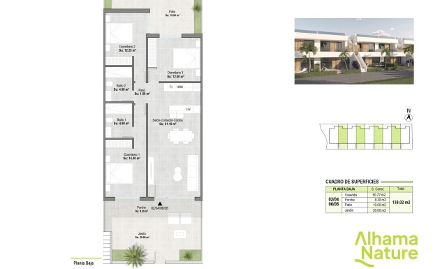 Bungalow - Obra nueva - Alhama de Murcia - Alhama de Murcia