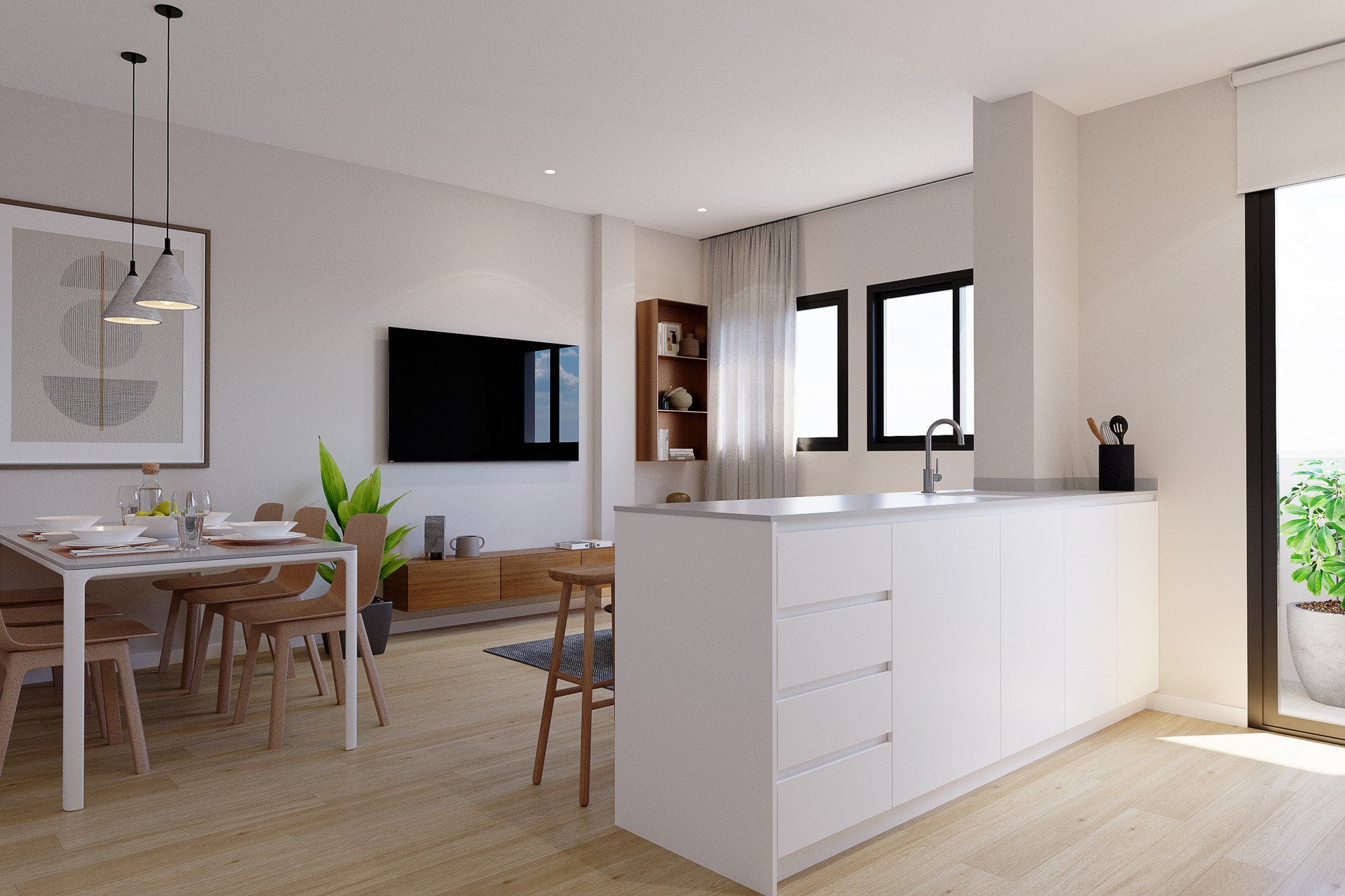 New Build - apartment - Algorfa