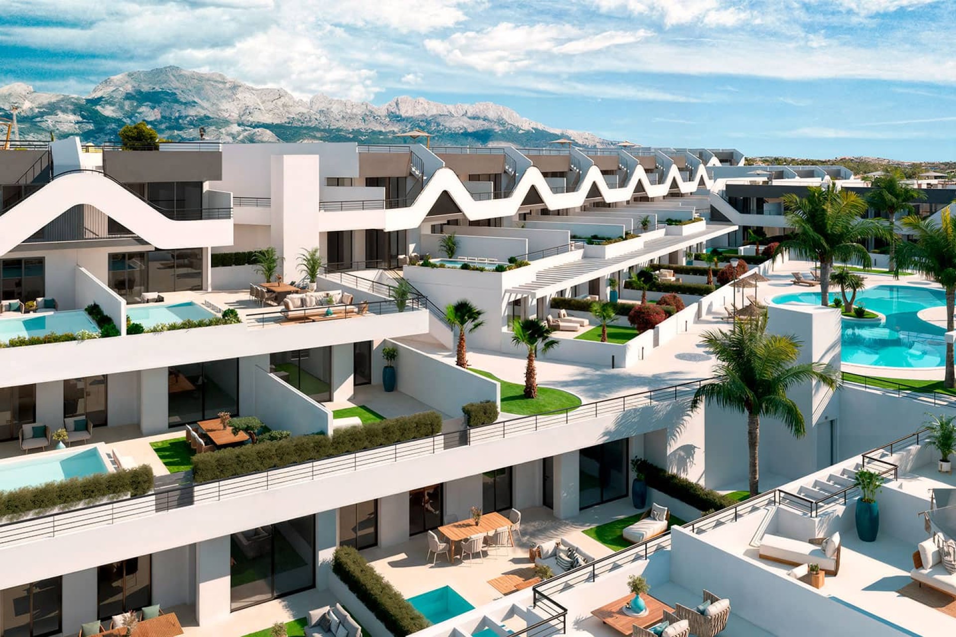 New Build - high-bungalow - Alfaz del Pi