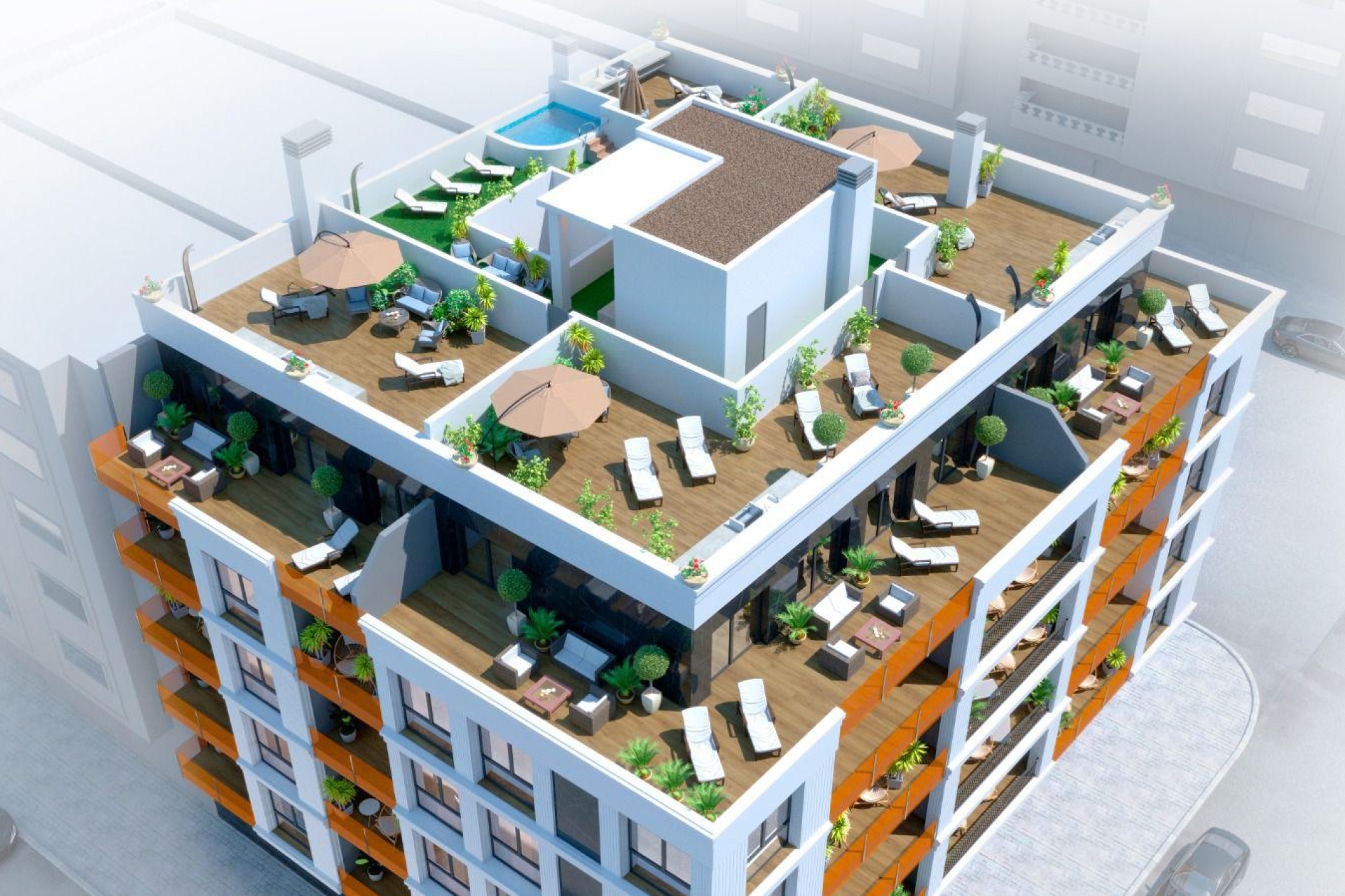 Nouvelle construction - Attique - Torrevieja