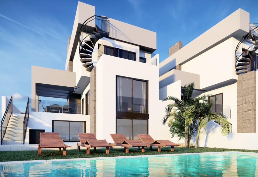 Nouvelle construction - semi-detached - Algorfa