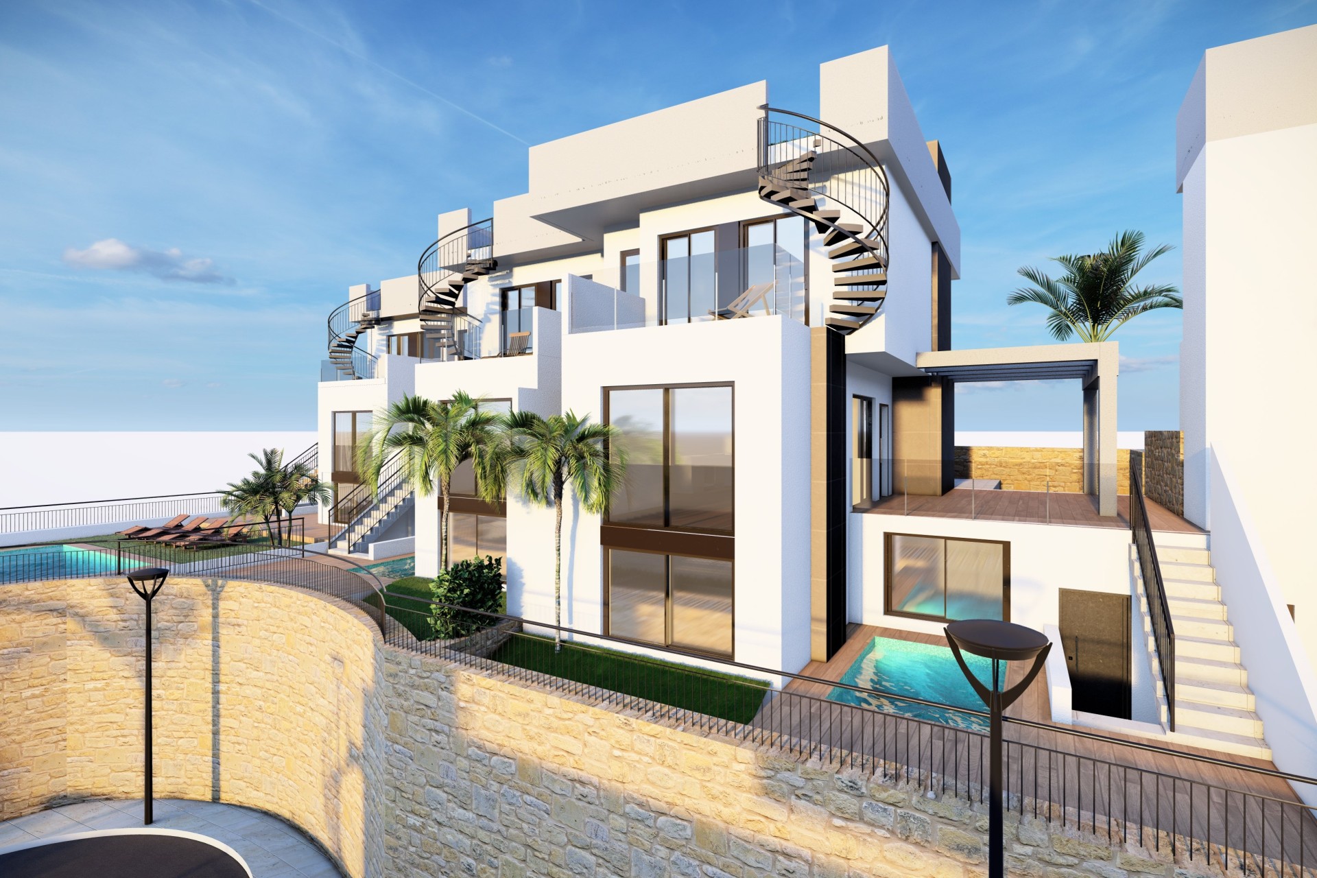 Nouvelle construction - semi-detached - Algorfa