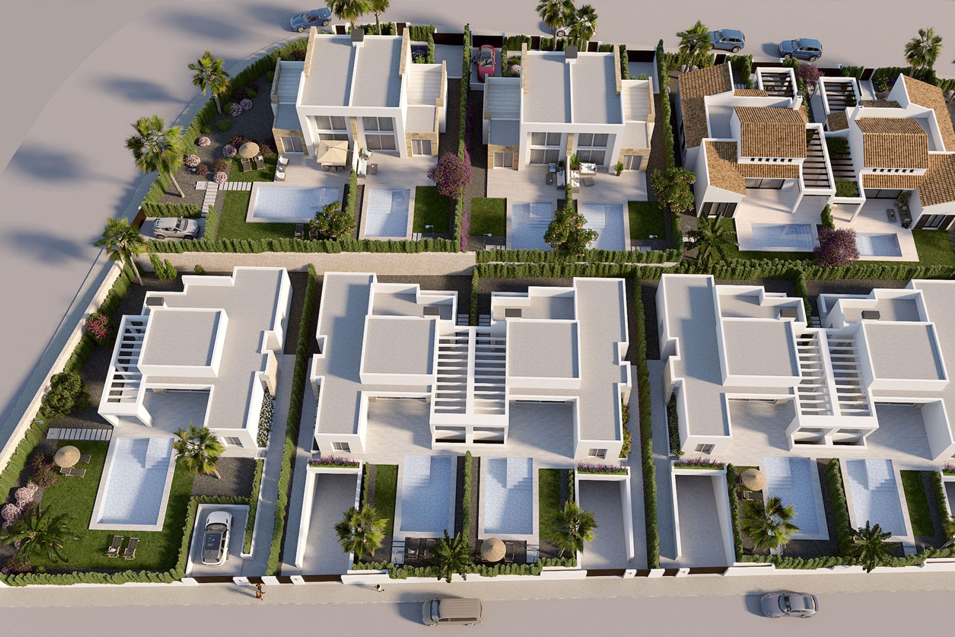 Nouvelle construction - terraced - Algorfa