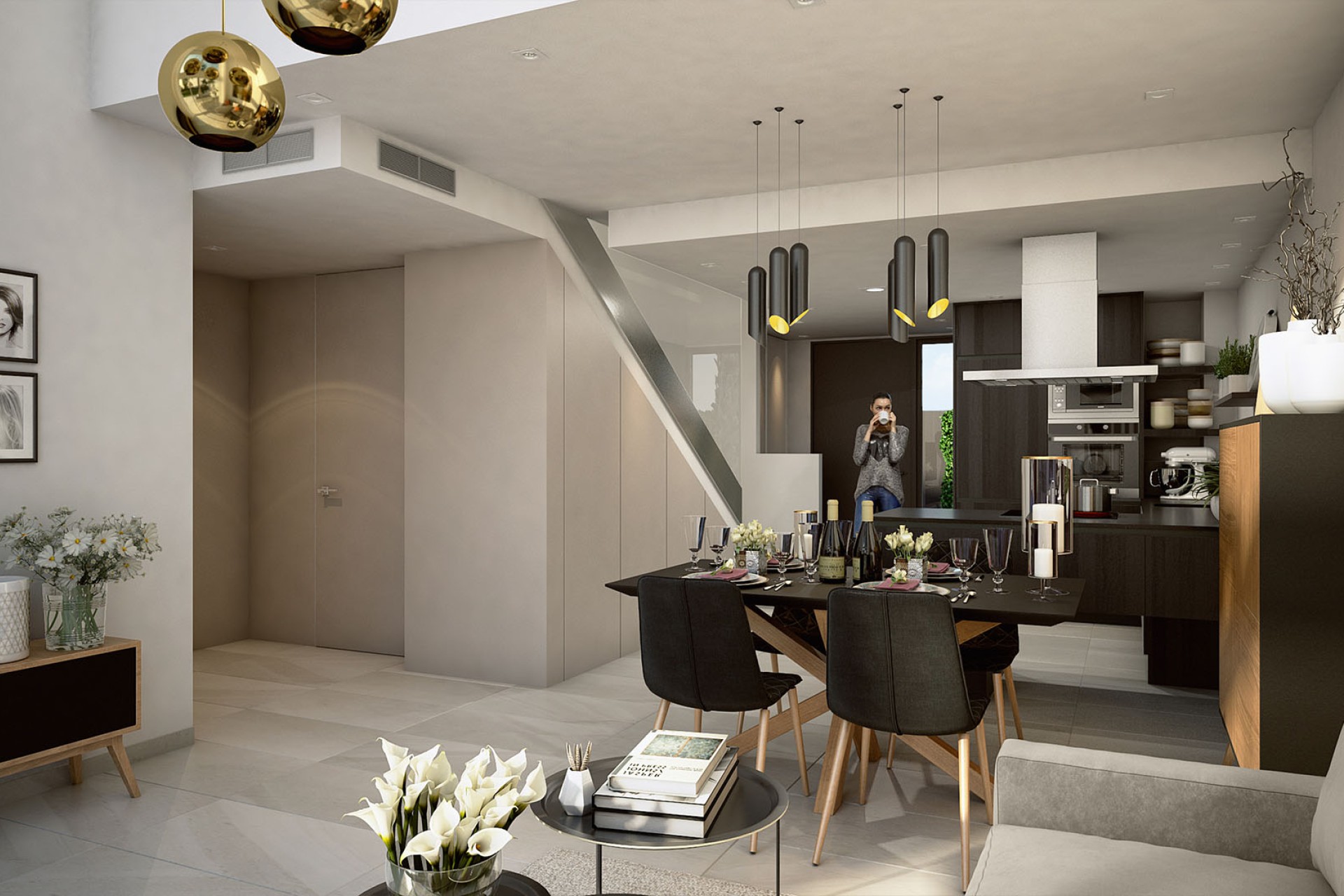 Nouvelle construction - terraced - Algorfa