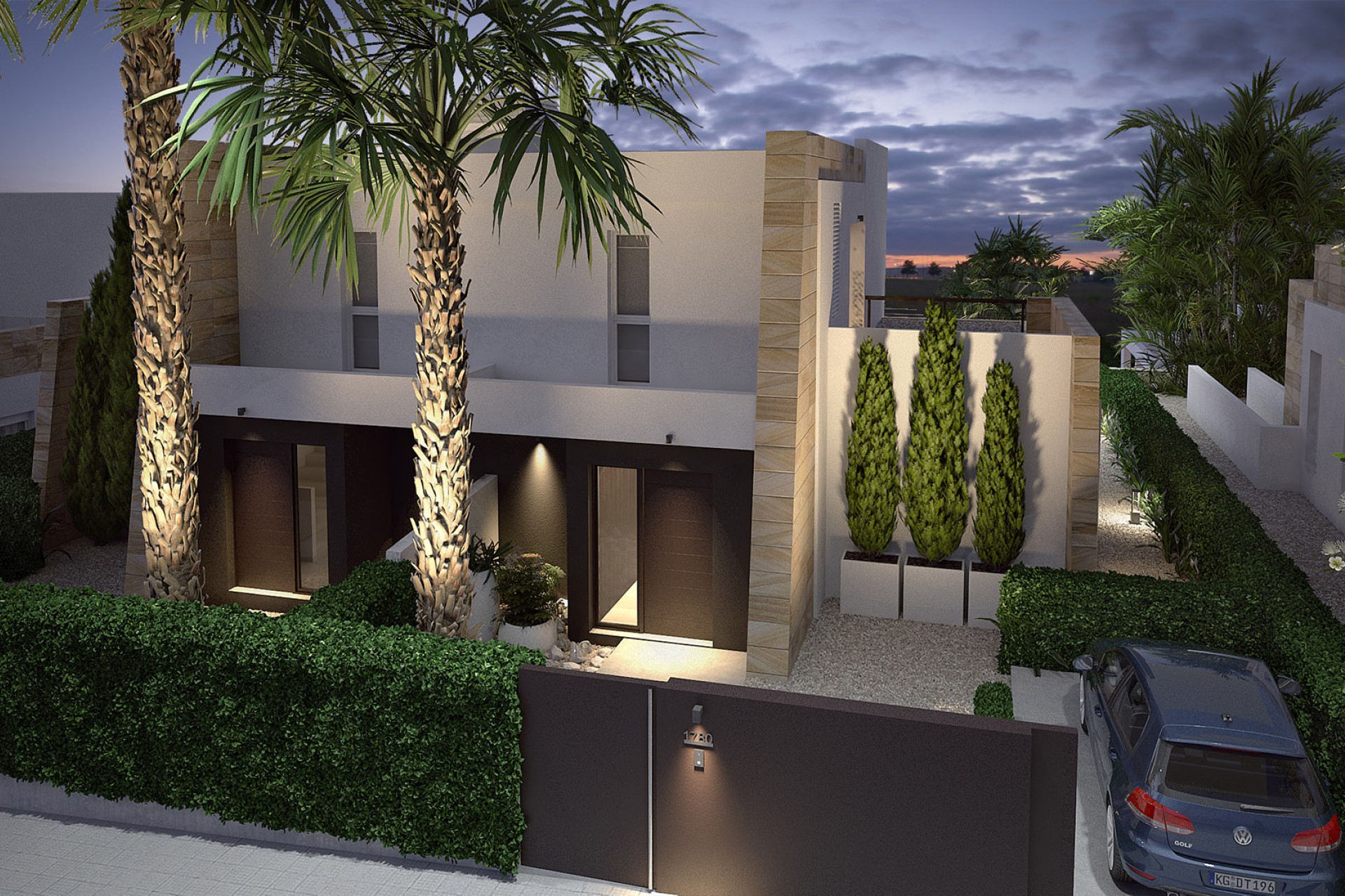 Новое здание - semi-detached - Algorfa