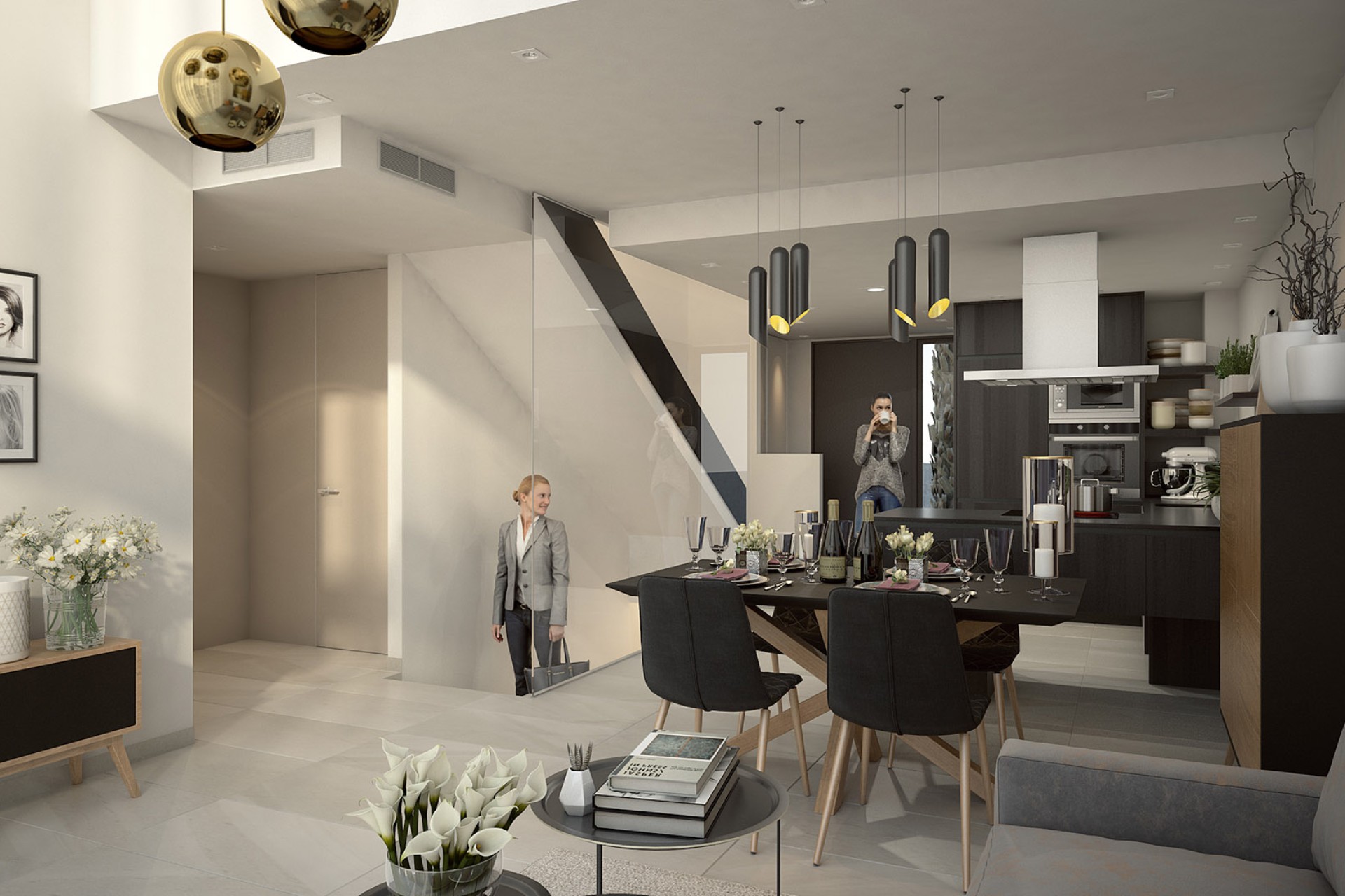 Новое здание - semi-detached - Algorfa