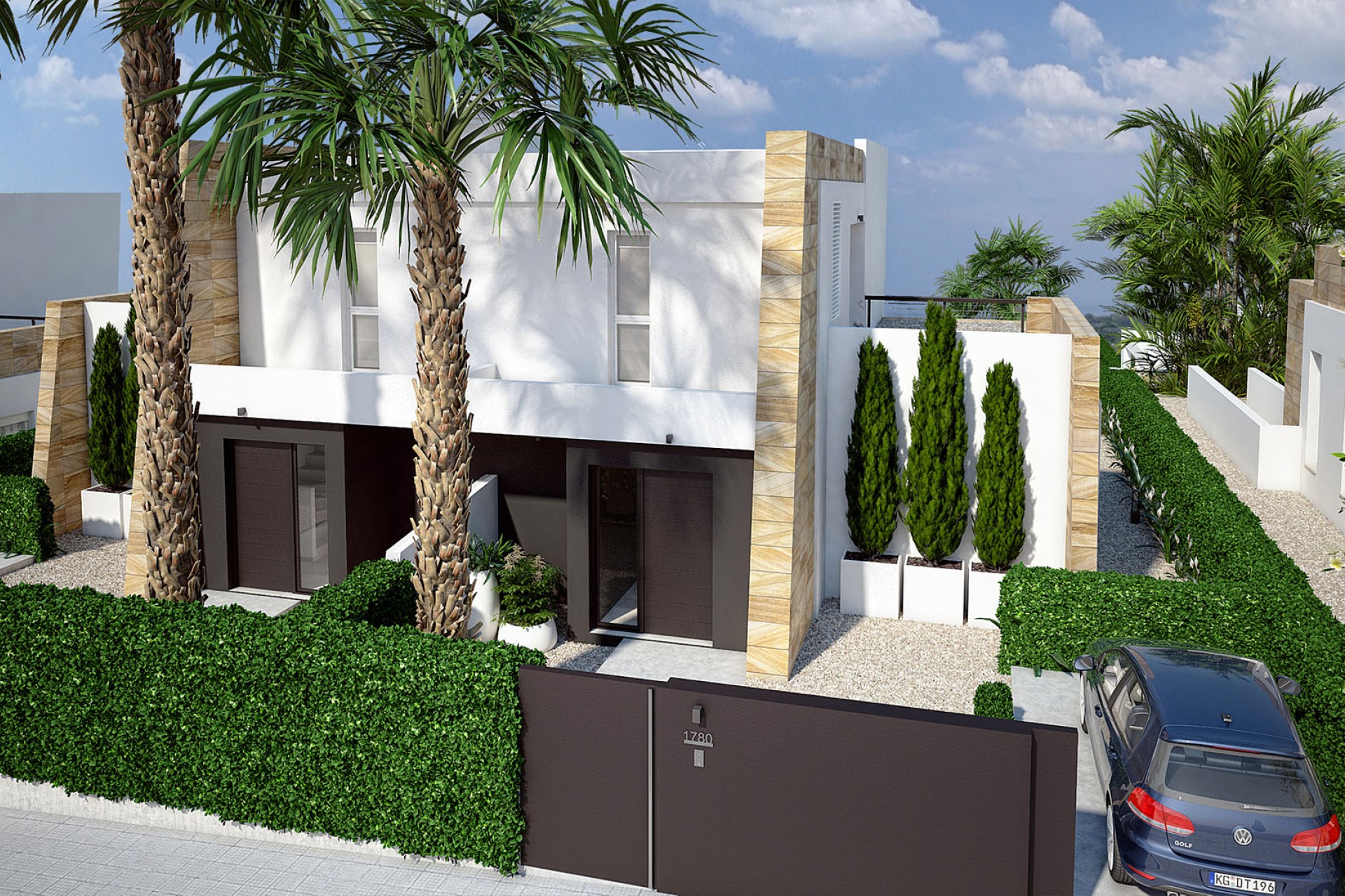 Новое здание - semi-detached - Algorfa