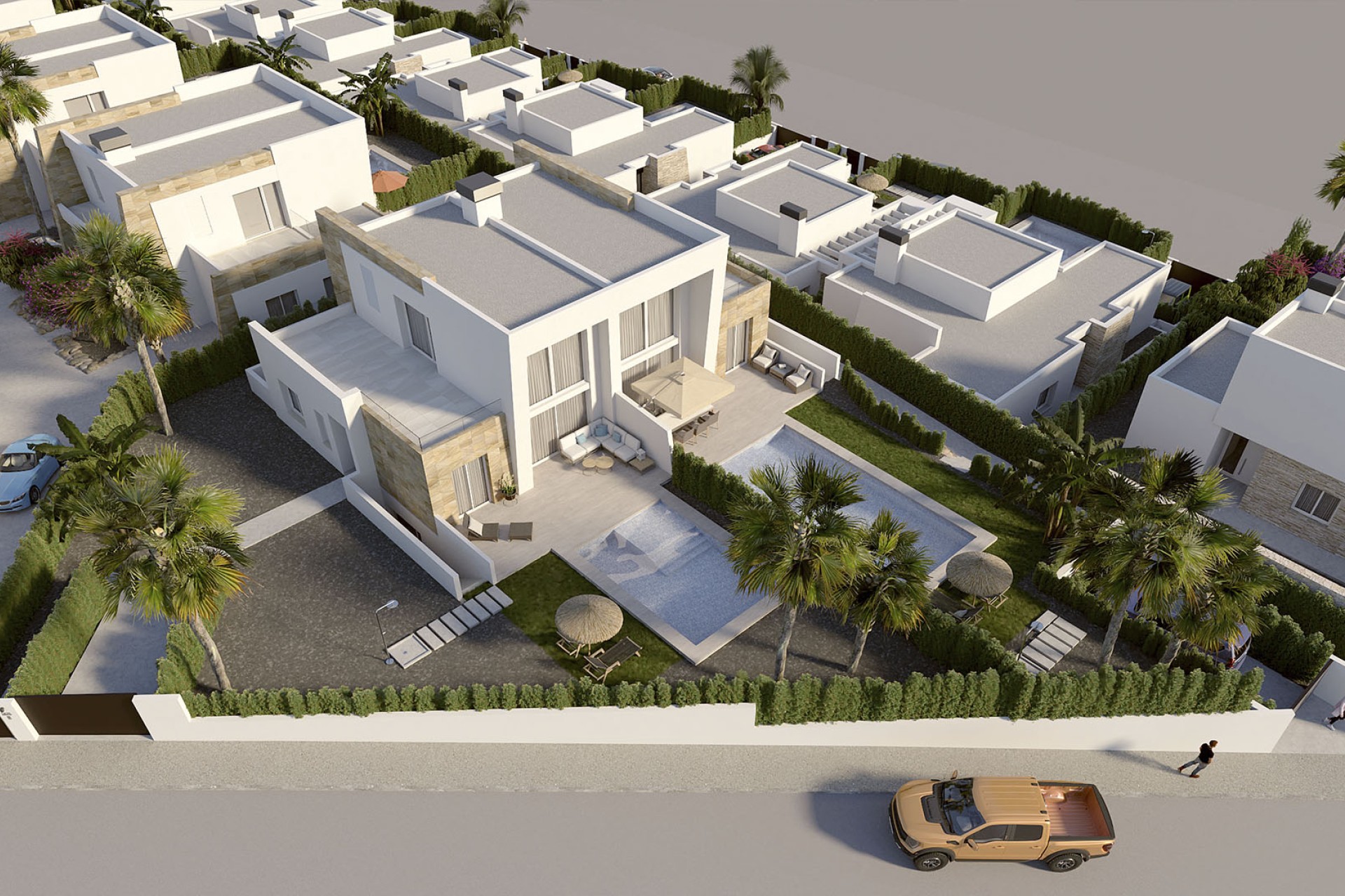 Новое здание - semi-detached - Algorfa