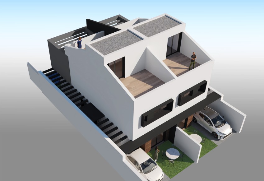 Новое здание - semi-detached - San Javier