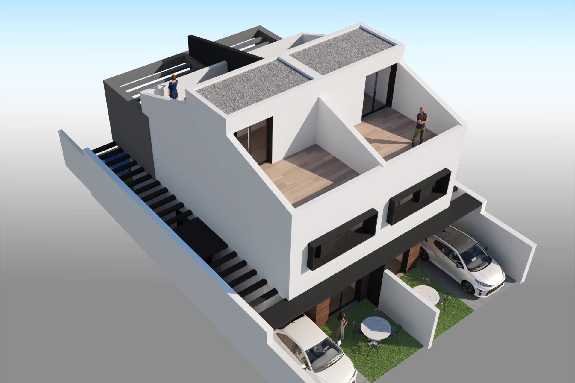 Новое здание - semi-detached - San Javier