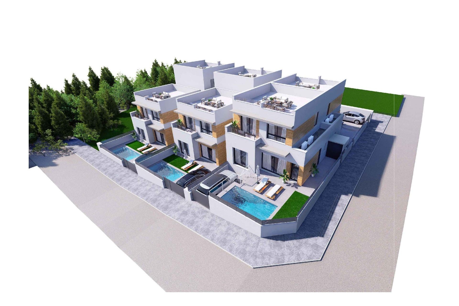 Новое здание - terraced - Benijofar