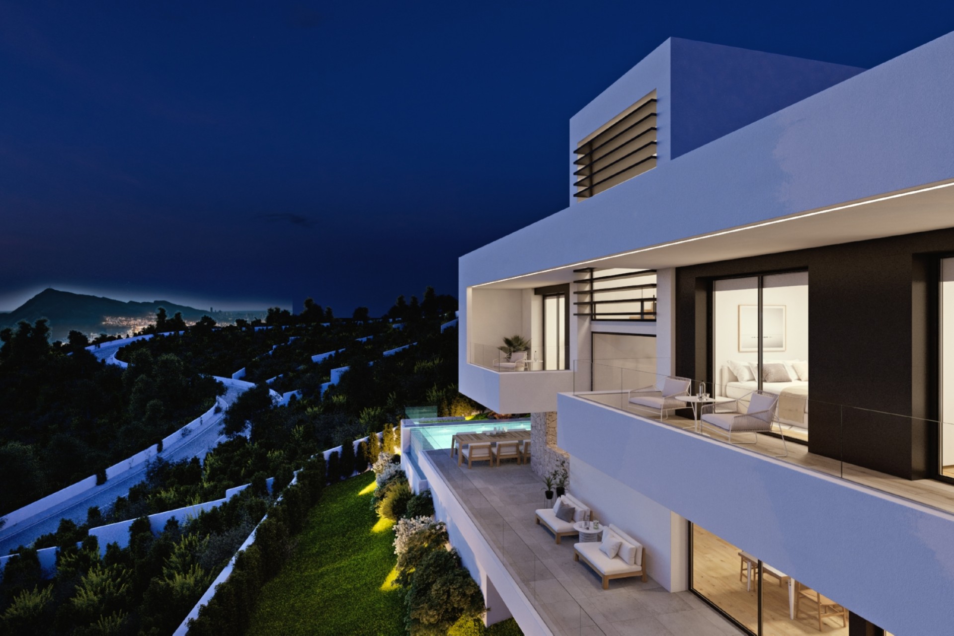 Новое здание - Villa - Altea