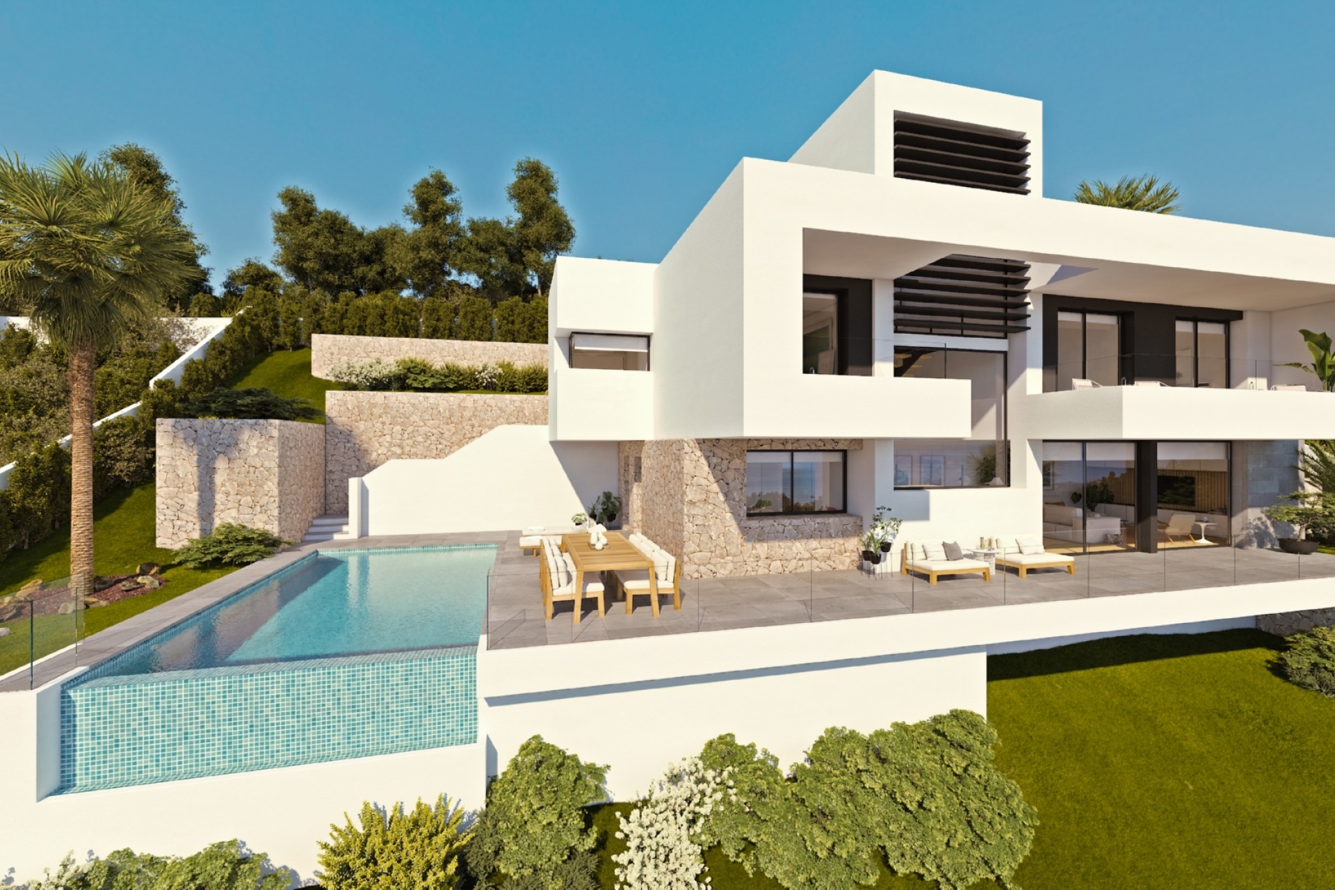 Новое здание - Villa - Altea