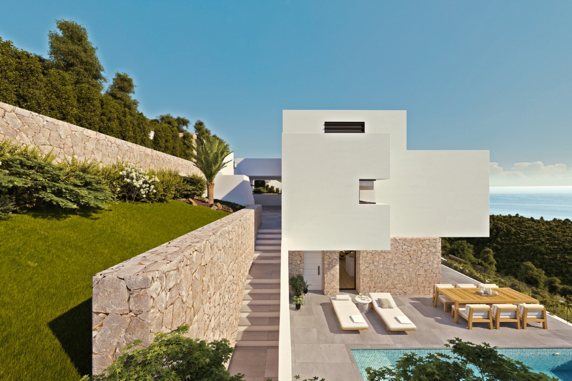 Новое здание - Villa - Altea
