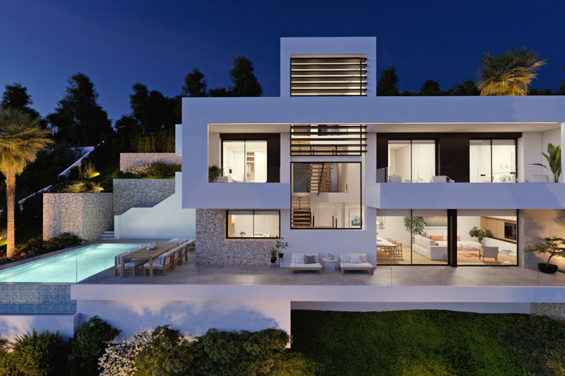 Новое здание - Villa - Altea