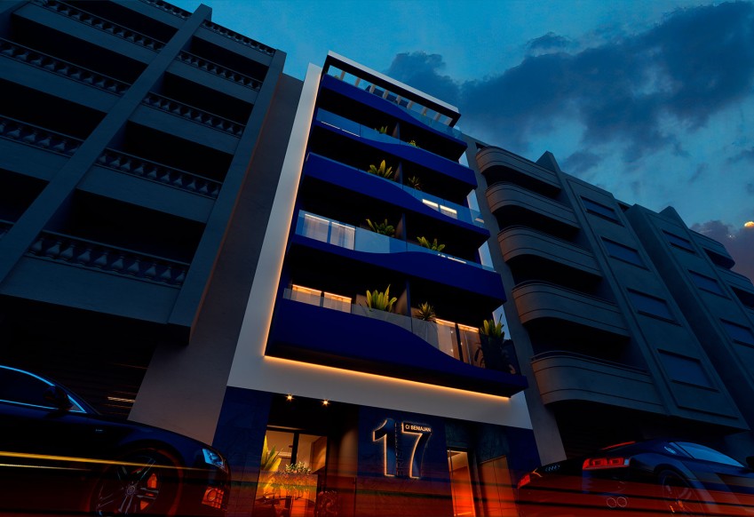 Nowy budynek - apartment - Torrevieja