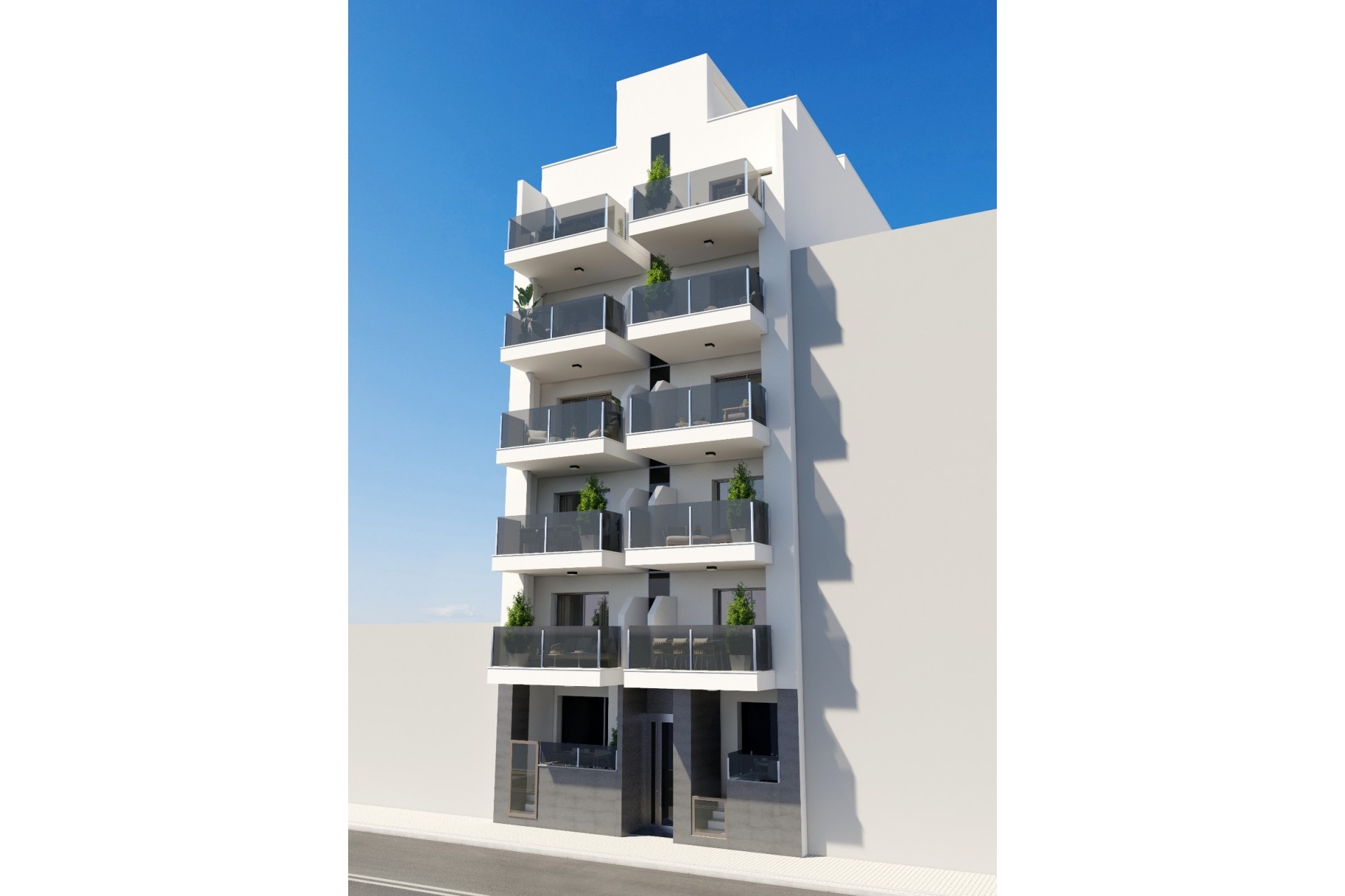 Nowy budynek - apartment - Torrevieja