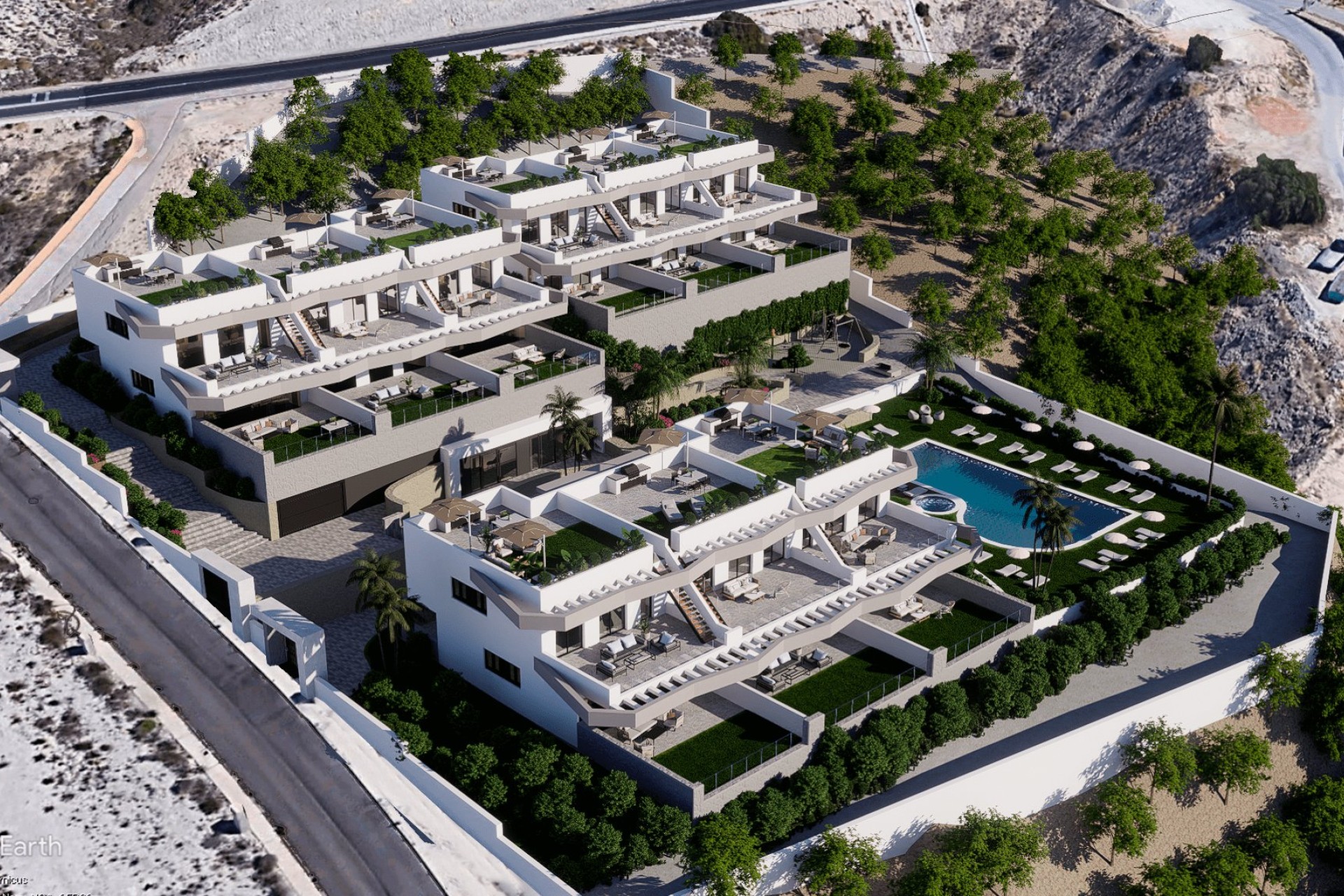 Nowy budynek - high-bungalow - Finestrat