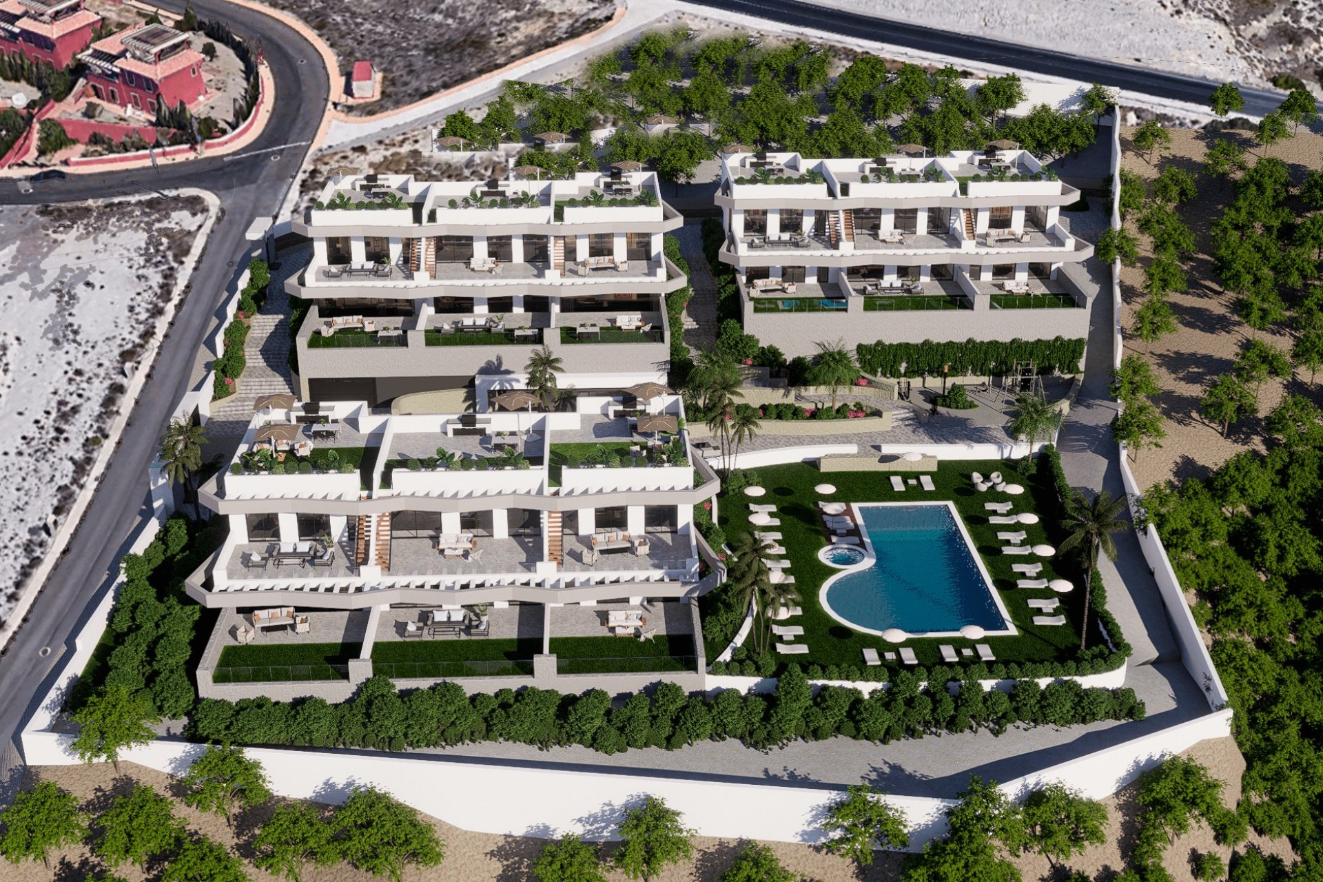 Nowy budynek - high-bungalow - Finestrat