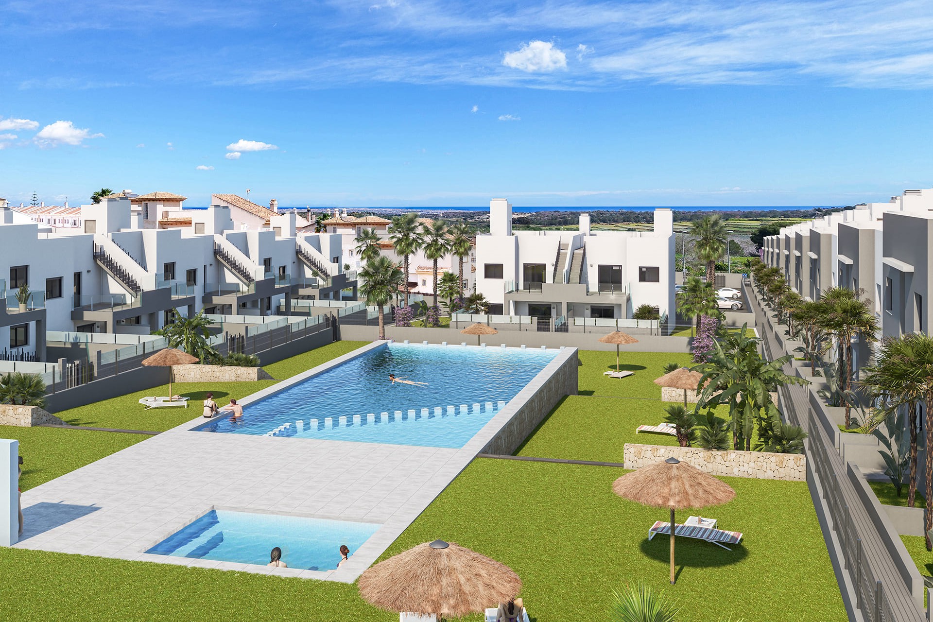 Nowy budynek - high-bungalow - San Miguel de Salinas