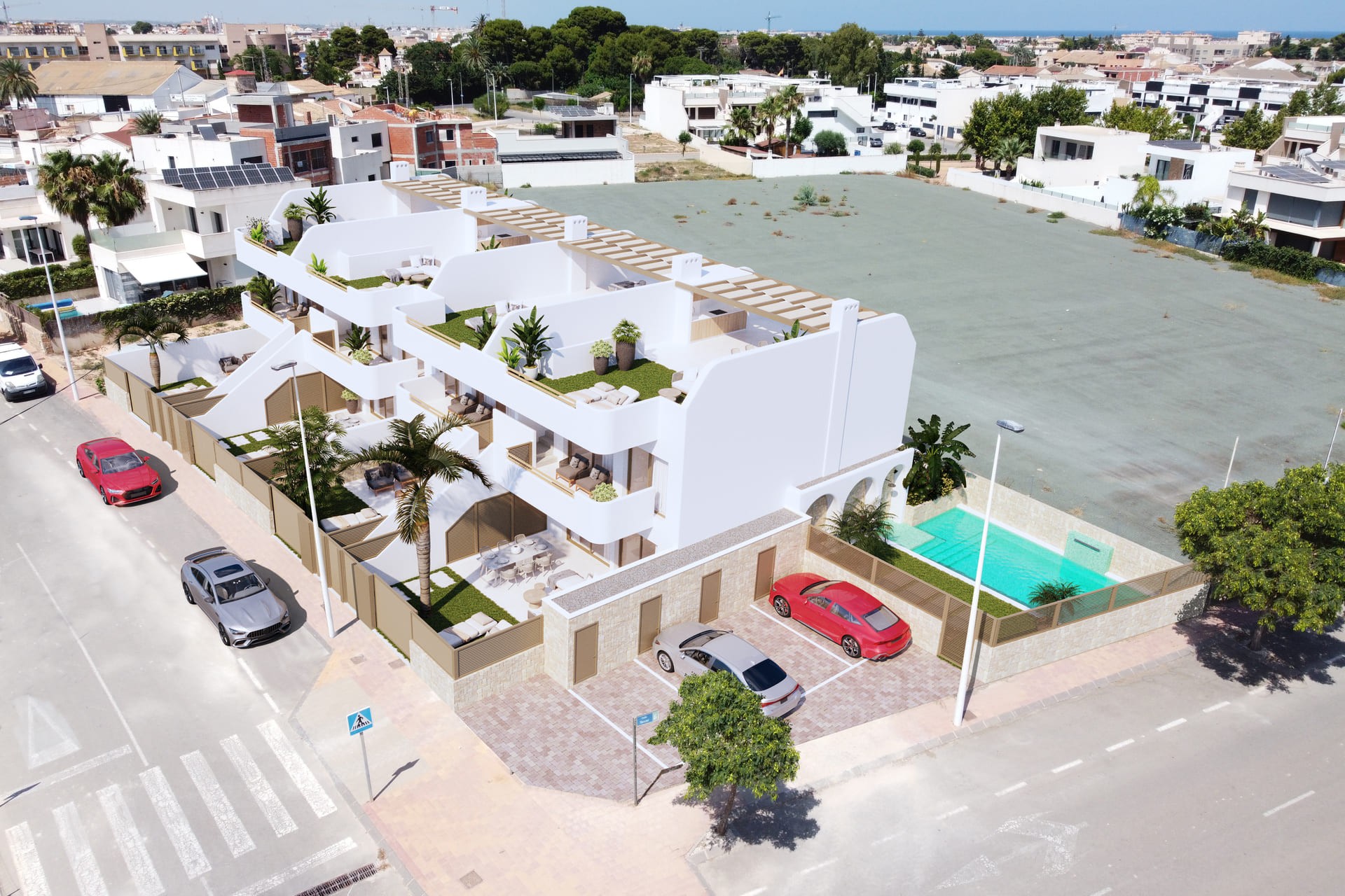 Nowy budynek - high-bungalow - San Pedro del Pinatar