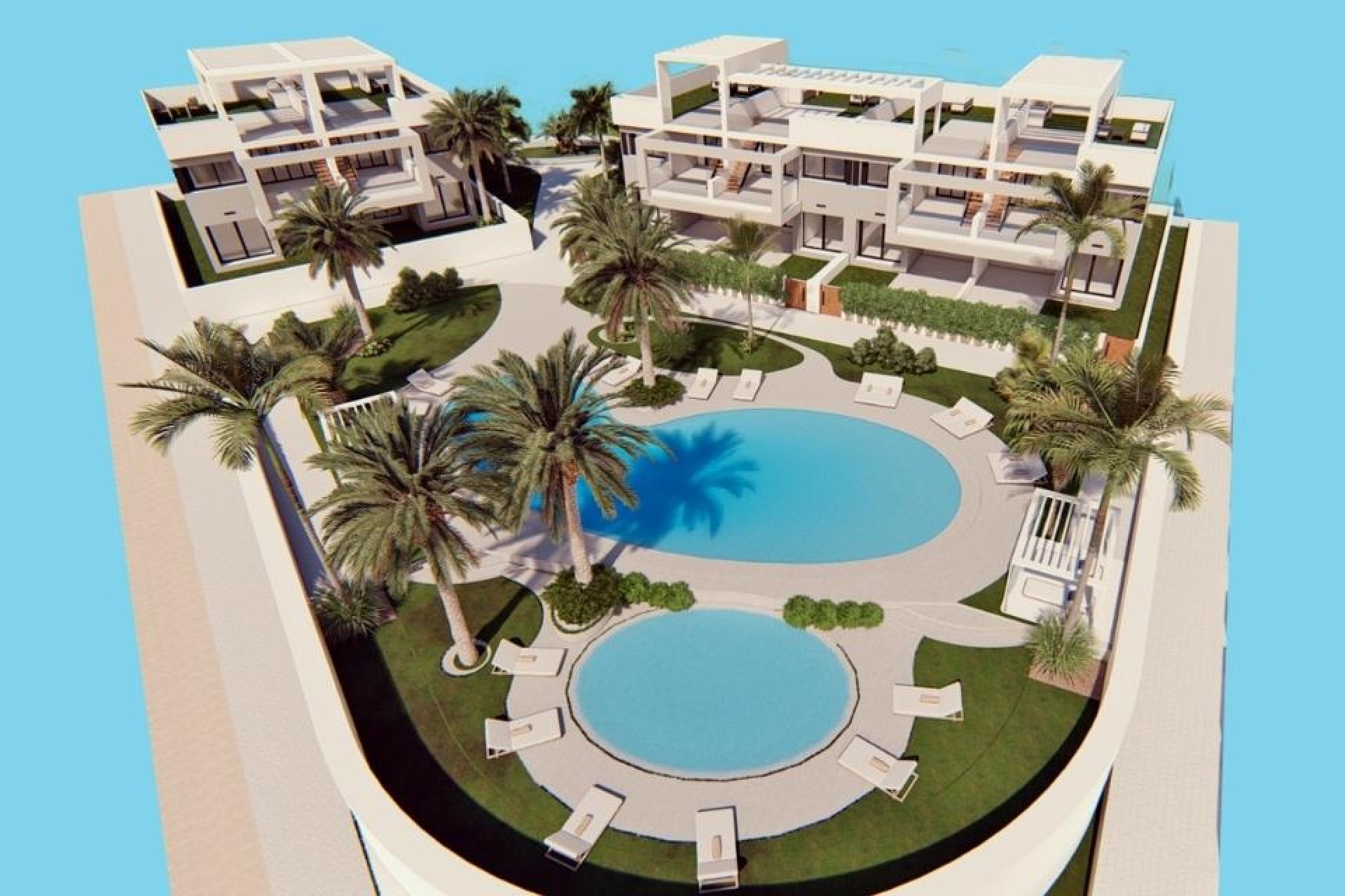 Nowy budynek - high-bungalow - Torrevieja