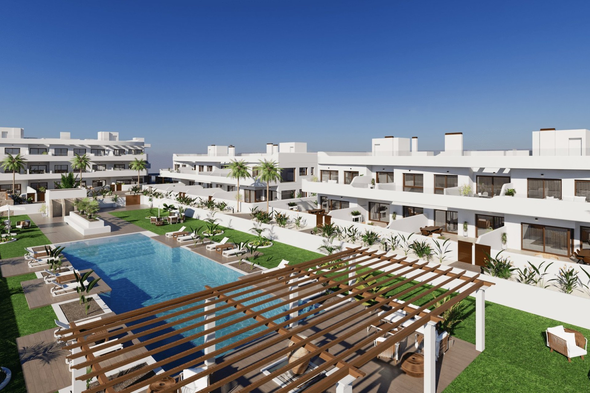 Nowy budynek - low-bungalow - Los Alcázares