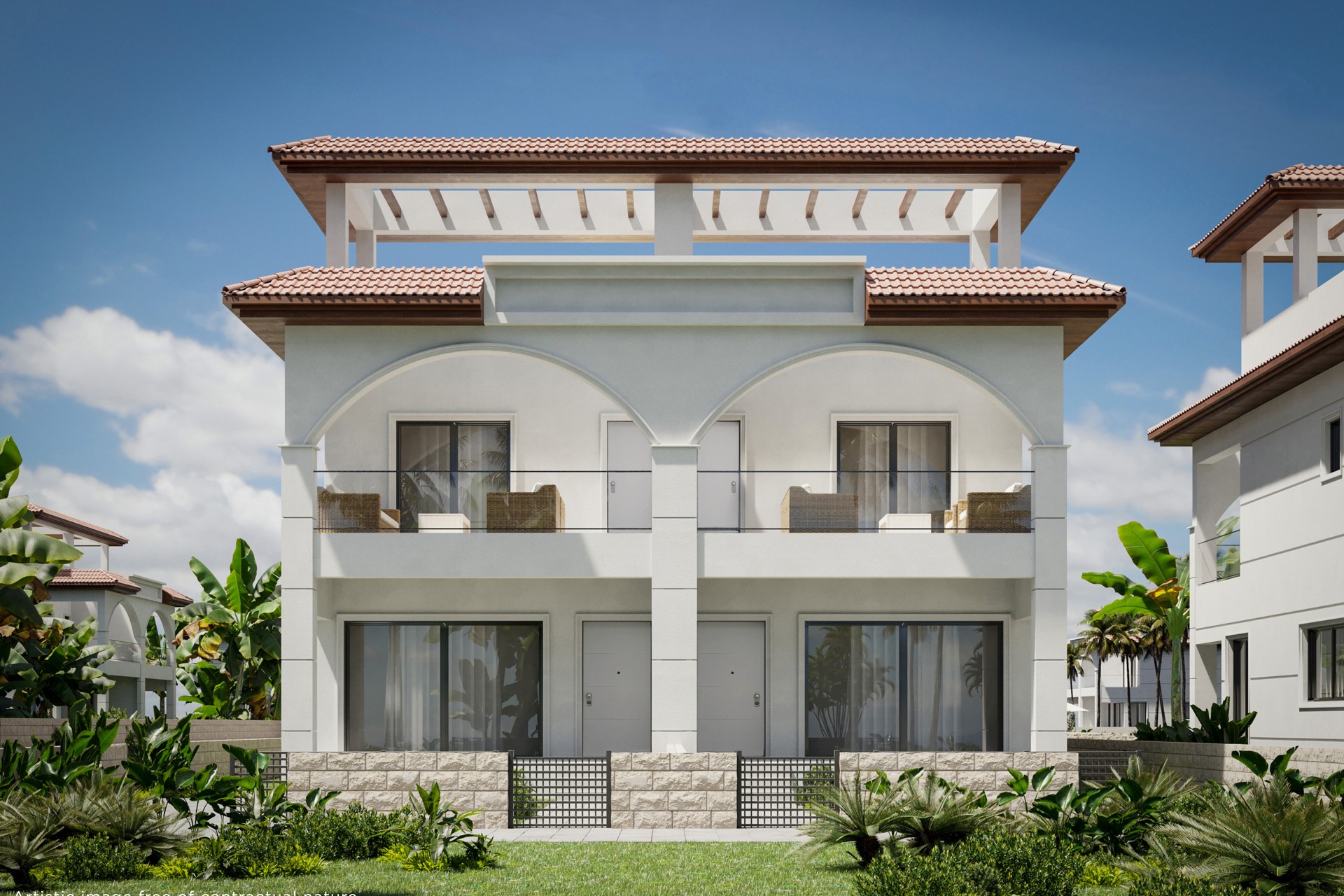Nowy budynek - low-bungalow - Rojales