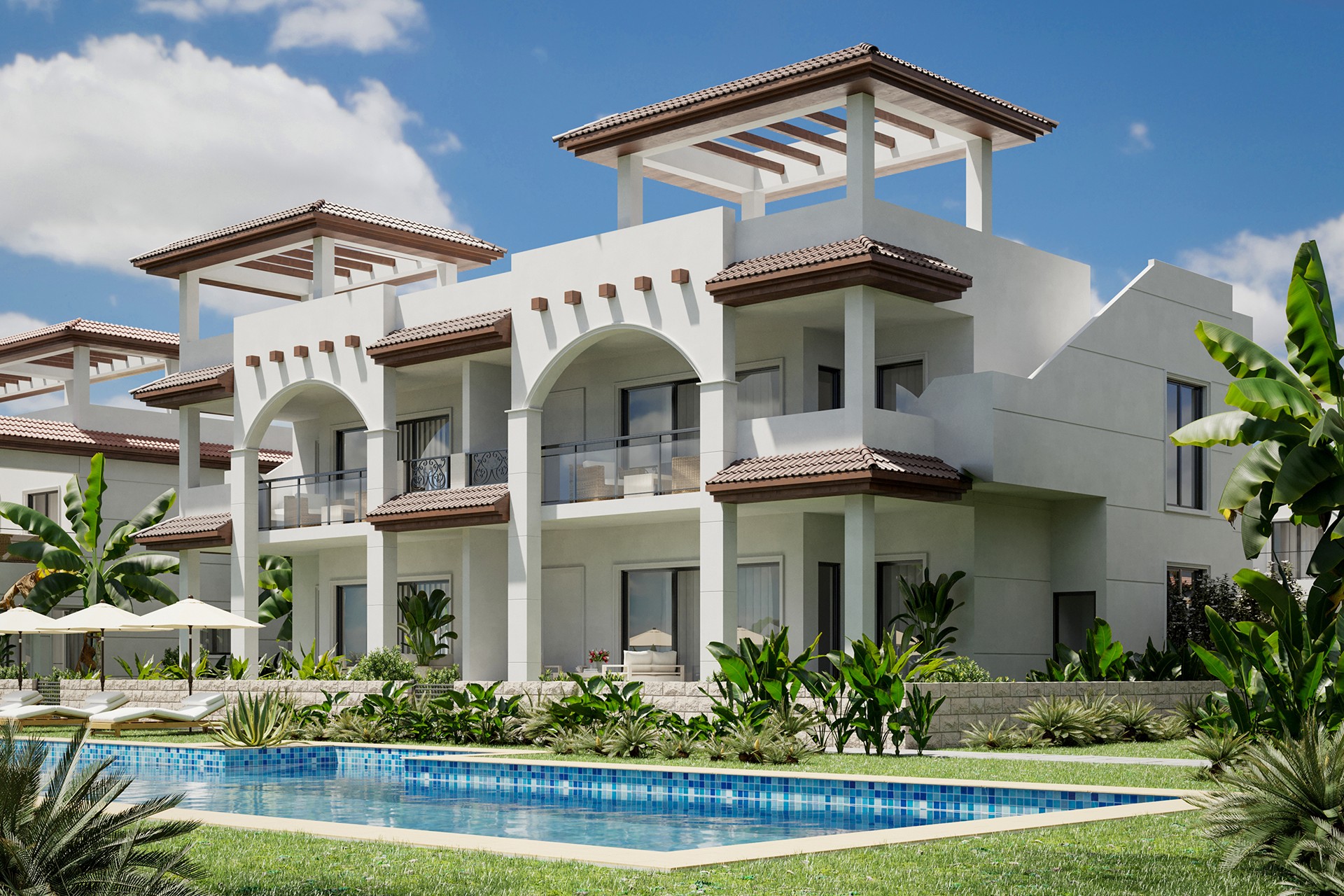 Nowy budynek - low-bungalow - Rojales