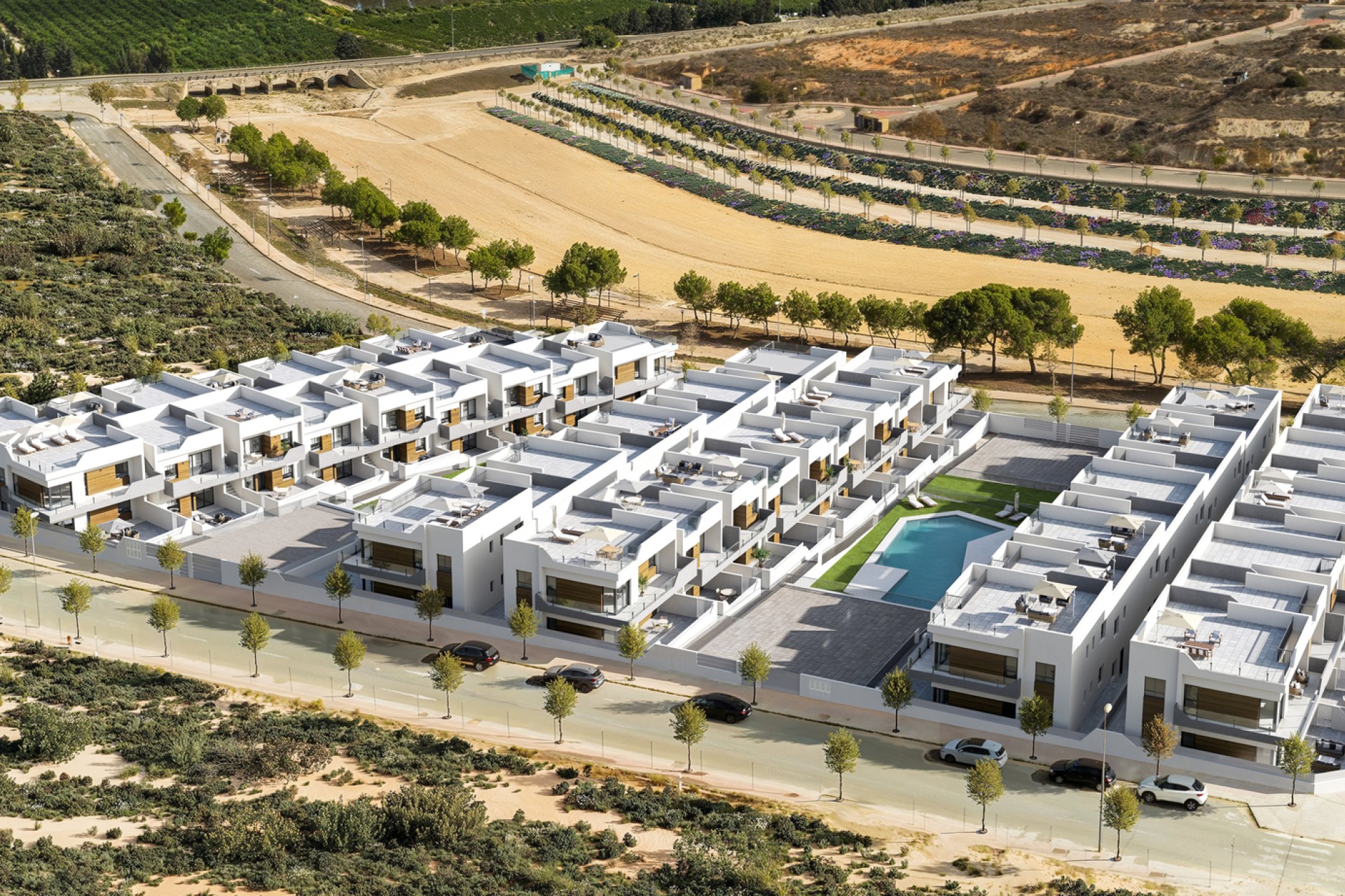 Nowy budynek - low-bungalow - San Miguel de Salinas