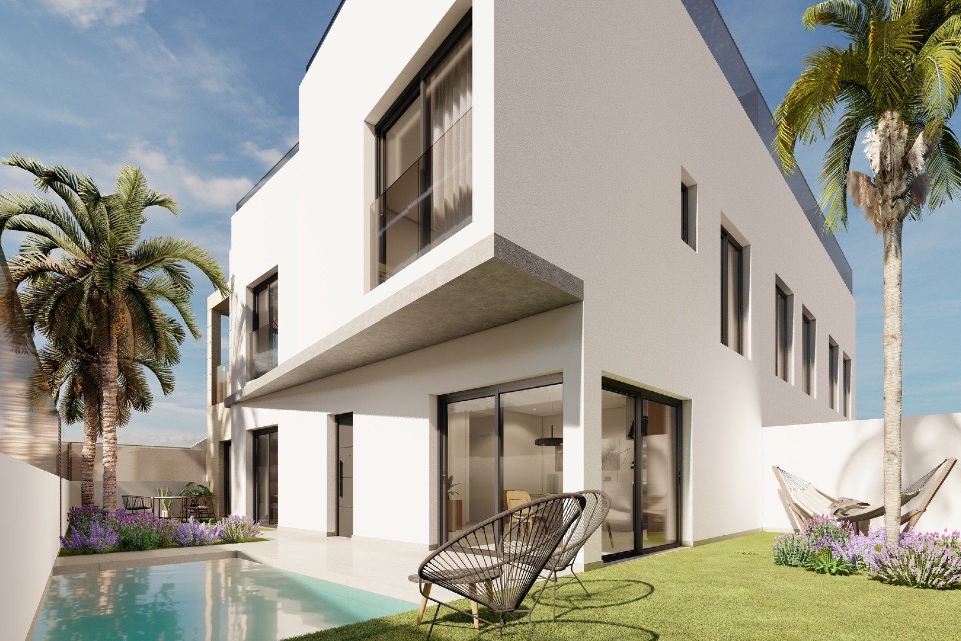 Nowy budynek - low-bungalow - San Pedro del Pinatar