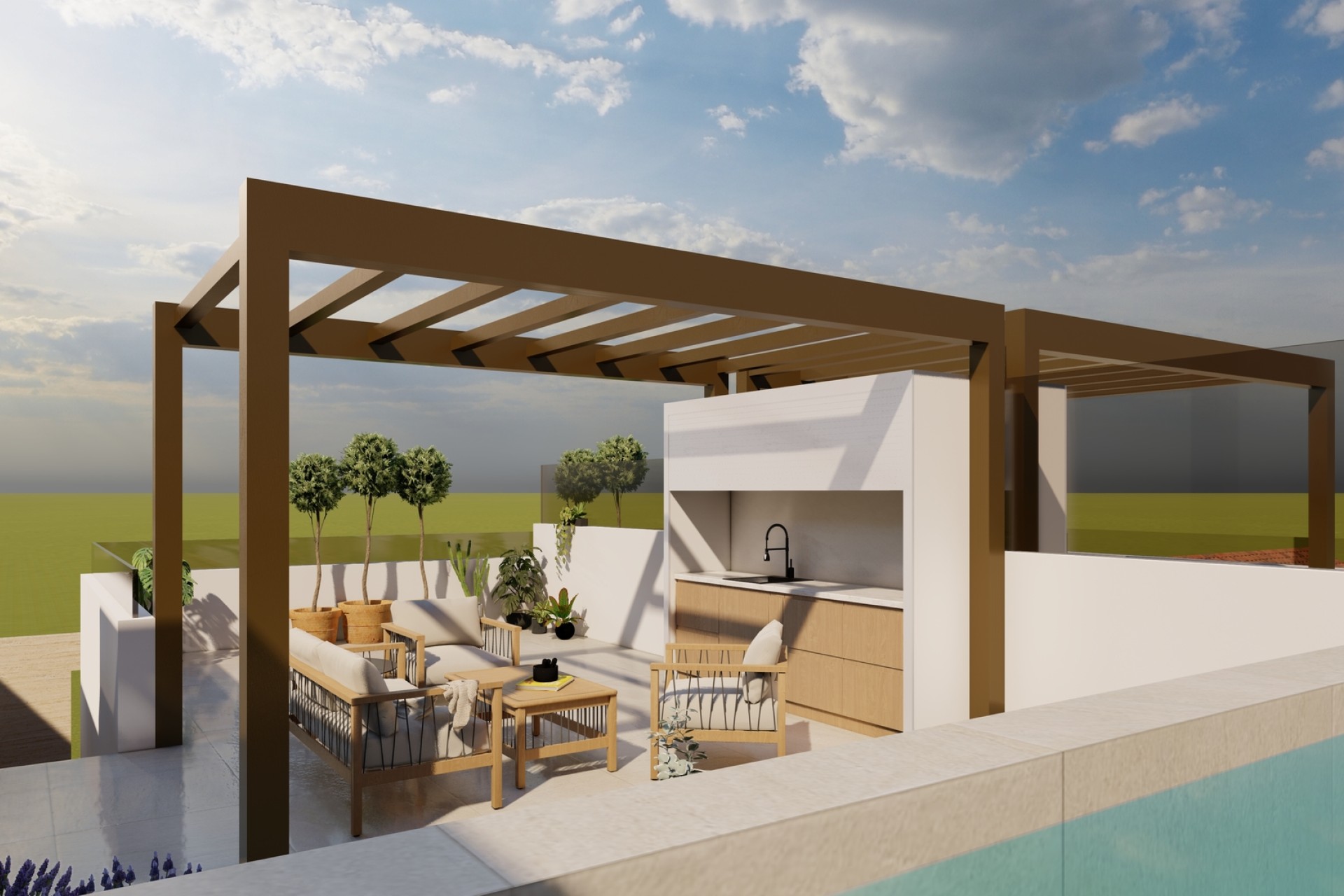Nowy budynek - low-bungalow - San Pedro del Pinatar