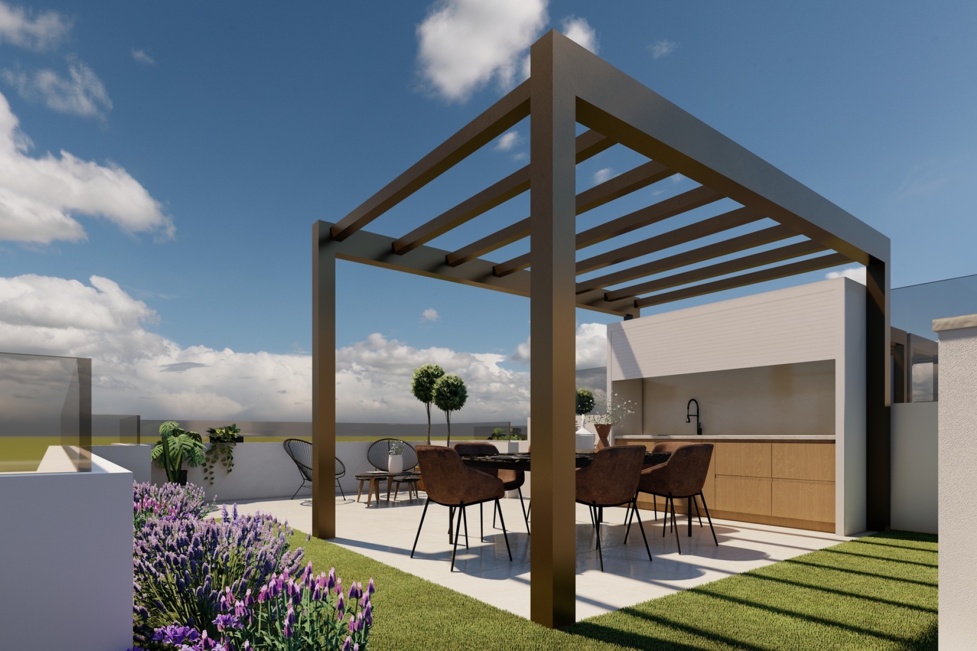 Nowy budynek - low-bungalow - San Pedro del Pinatar