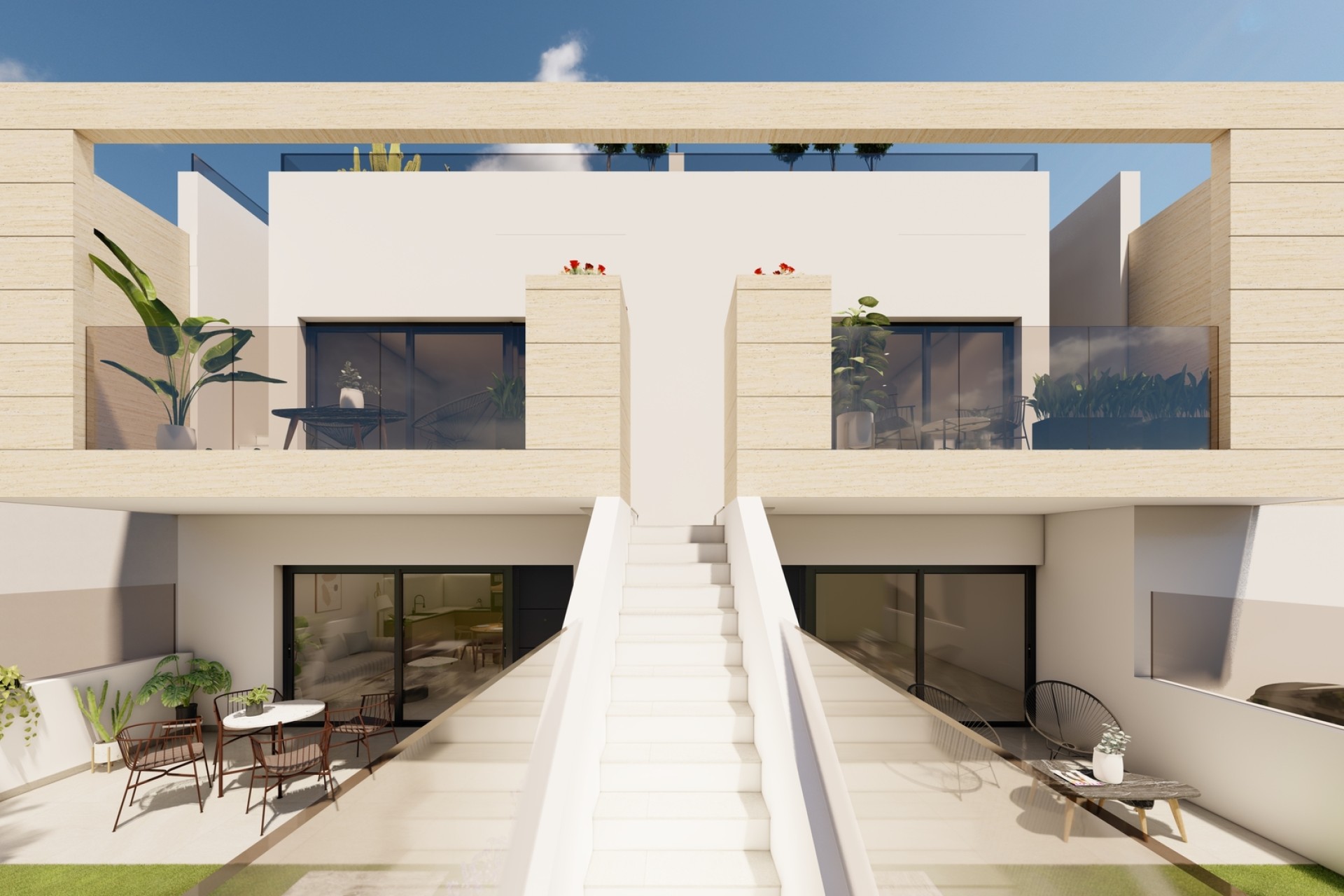 Nowy budynek - low-bungalow - San Pedro del Pinatar