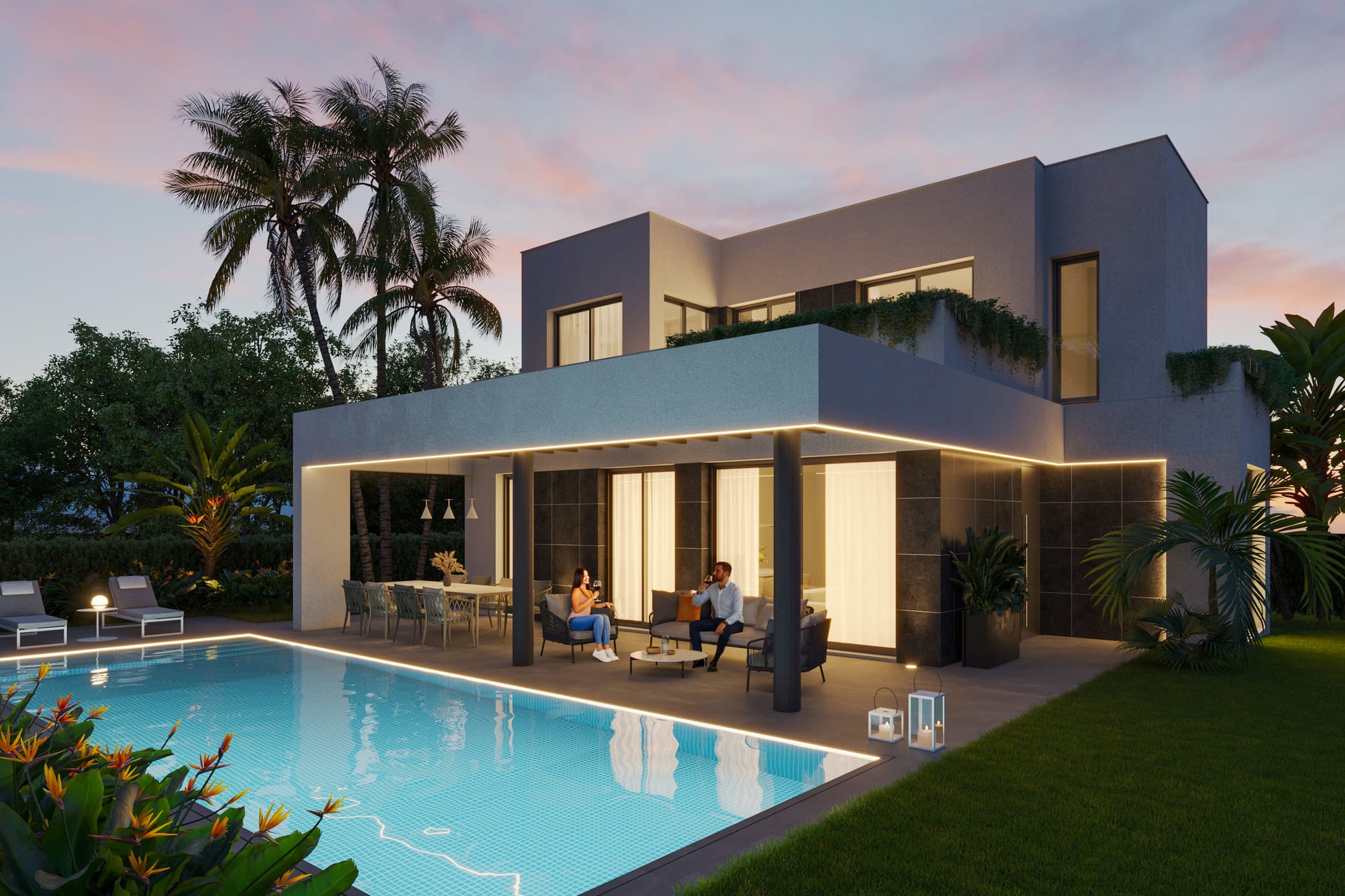 Nowy budynek - semi-detached - Finestrat