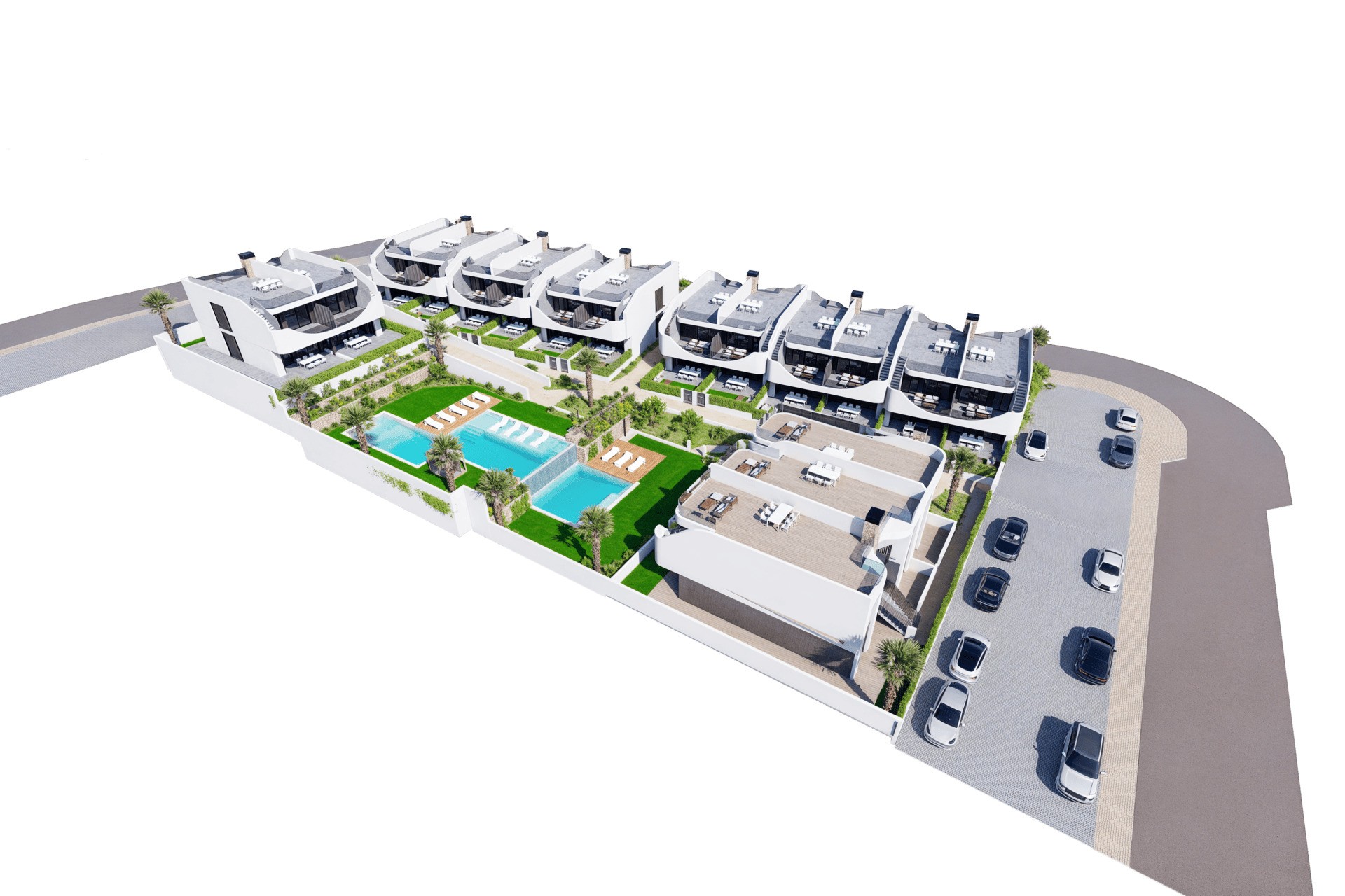 Nybygg - high-bungalow - San Miguel de Salinas
