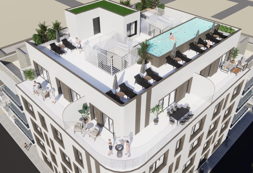 Nybyggnation - apartment - Torrevieja