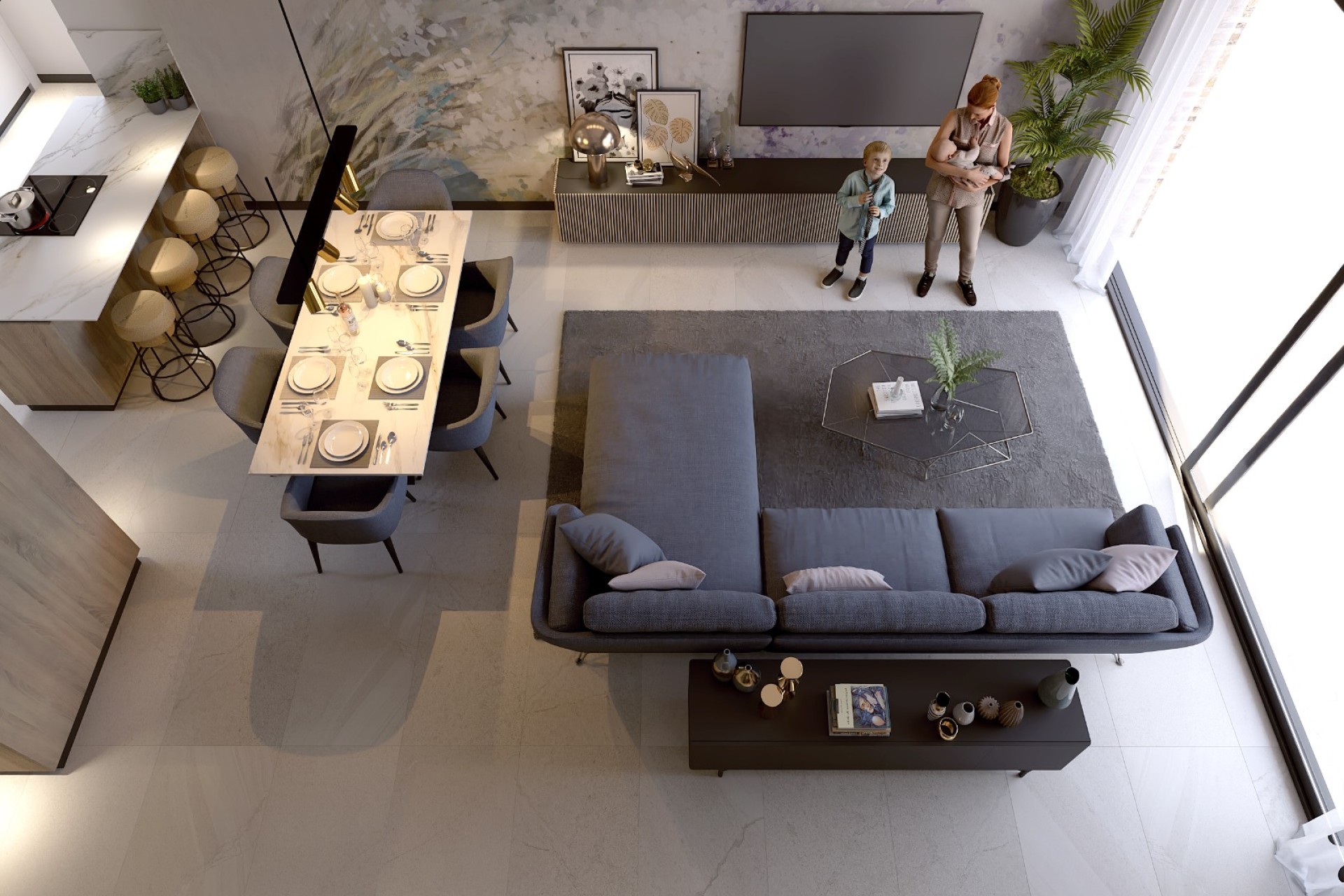 Nybyggnation - high-bungalow - Algorfa