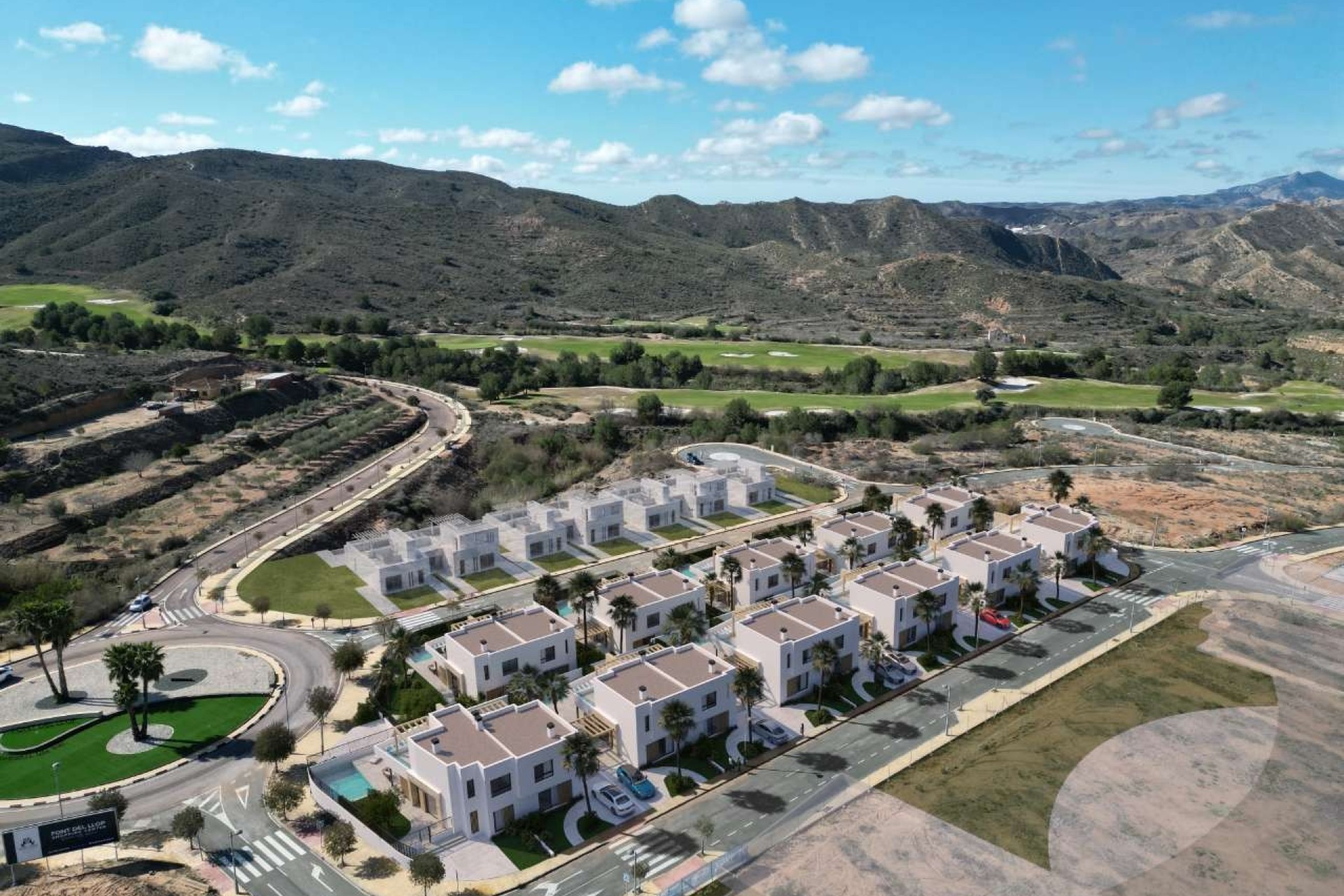 Nybyggnation - Semi-Detached Villa - Monforte del Cid - Font del Llop