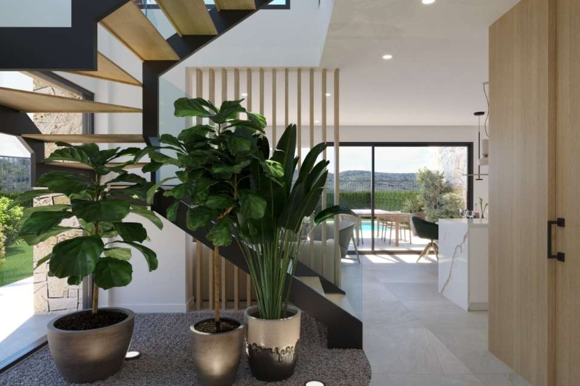 Obra nueva - Semi-Detached Villa - Monforte del Cid - Font del Llop