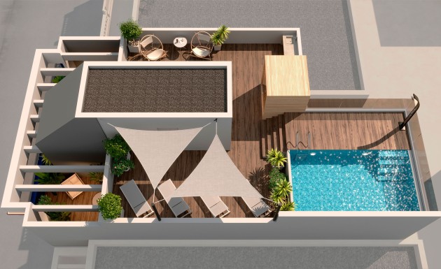 Nowy budynek - apartment - Torrevieja