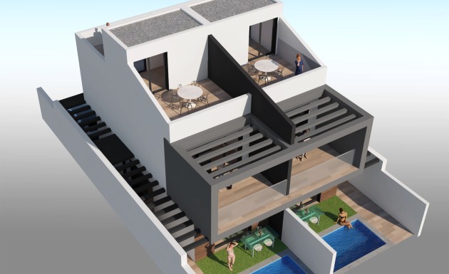 Новое здание - semi-detached - San Javier