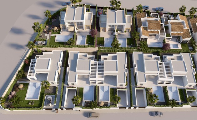 Новое здание - semi-detached - Algorfa
