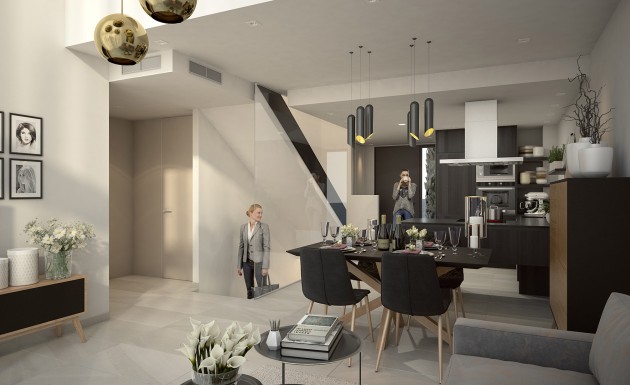 Новое здание - semi-detached - Algorfa