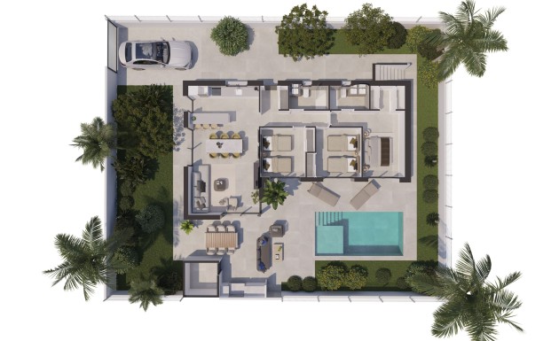 Nowy budynek - detached - Polop