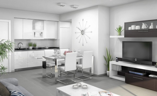 Nowy budynek - high-bungalow - San Miguel de Salinas